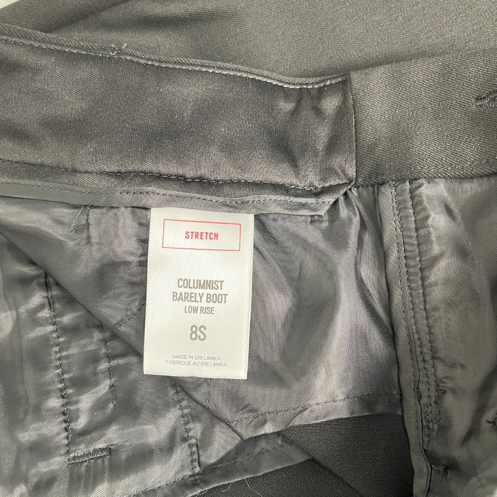 Express Columnist Barely Boot Low Rise Pants Blac… - image 3